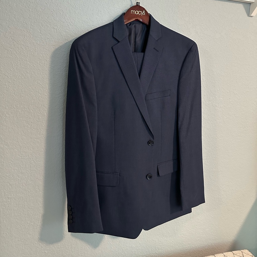 Alfani Slim Fit Men’s Navy Suit